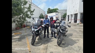 Around the World  Riding to Chetumal  Belize Boarder Mayan ruin visit in Mexico Ep  06 [upl. by Chafee]