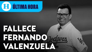 ¡Fallece Fernando Valenzuela Legendario pitcher de los Dodgers a los 63 años de edad [upl. by Hort125]