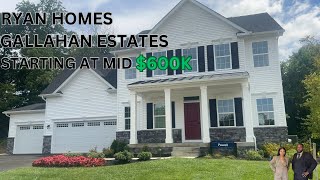 Gallahan Estates  Ryan Homes  Fort Washington MD realestate homesweethome luxury [upl. by Yemorej970]