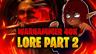 LORE EXPLAINED THE EMPEROR  Warhammer 40k Bricky Reaction [upl. by Hazrit123]