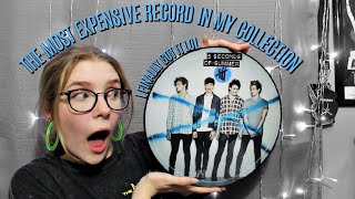 5 Seconds of Summer RSD EXCLUSIVE Picture Disc Vinyl UNBOXING  My 5SOS Record Collection [upl. by Nirad810]