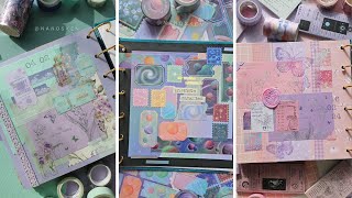 ASMR Aesthetic Scrapbooking Compilation 9  Nanosken [upl. by Dagna669]