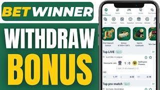 How To Withdraw Bonus From Betwinner 2024 [upl. by Aivil867]