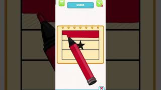 Flag Painting Puzzle 41  Ghana [upl. by Dannica]