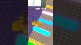 maaf guys jatuh hehehe obbyrun gameplay roblox [upl. by Abramson]