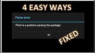 Parse error There is a problem parsing the package 4 Easy ways to fix [upl. by Sidwel]