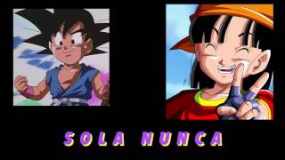 SOLA NUNCA ESTARAS  AARON MONTALVO OFICIAL  DRAGON BALL GT FULL HD [upl. by Tenn]