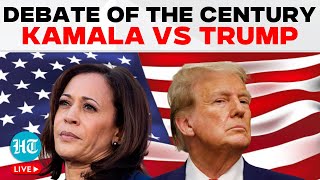 The Presidential Debate Live Donald Trump Vs Kamala Harris In Philadelphia For ABC Debate  US [upl. by Nauqyt]