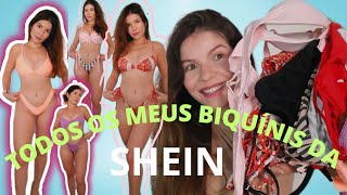 TODOS OS MEUS BIQUÍNIS DA SHEIN [upl. by Keldon]