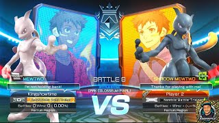 Cosmic Clash Mewtwo Vs Shadow Mewtwo in Pokken Tournament [upl. by Adlecirg]