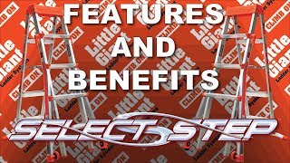 Little Giant Ladders  Select Step  Features and Benefits [upl. by Darby853]