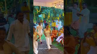 Kerala Wedding  Haldi Entry Dance  GM Dance Company [upl. by Nerraf406]