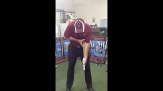 measuring for arm anchor putter [upl. by Spencer]