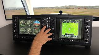 Aviatek G1000 Desktop Trainer with Touch Screen  Flight Simulator [upl. by Swann]