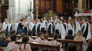 CandoMini Children Choir Cantate Domino by Daniel Friderici [upl. by Yand]