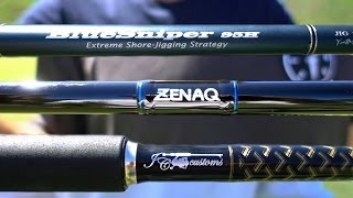 Zenaq Muthos Accura NS Black Hole Yamaga Blue Sniper Daiwa Demon Blood [upl. by Ramgad]