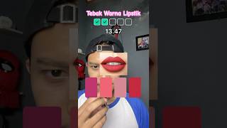 Tebak Warna Lipstik‼️ Kalian Benar Berapa❓ shorts [upl. by Wolenik291]