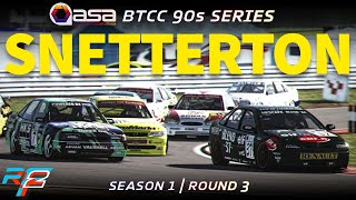 RF2  ASA  1990s BTCC  Snetterton  Round 3 [upl. by Rosalind]