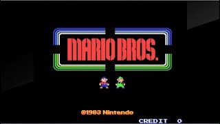 Arcade Archives Mario Bros Playthrough [upl. by Elleniad937]