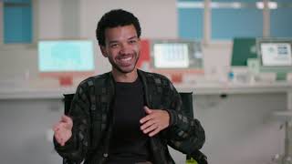 Justice Smith talks about his new movie [upl. by Janela617]