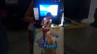 Cantando e o cachorro caramelo assistindo  yotubecreatorawards cachorro caramelo [upl. by Mila]