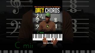 Neo Soul Piano Chords  Dirty Chords piano rnb jazz [upl. by Yr]