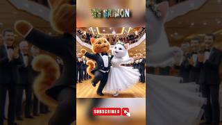 cat marriage video cat marriage catvideo viral shorts [upl. by Comstock134]