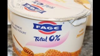 Fage Total 0 Yogurt with Honey Review [upl. by Nnyw]