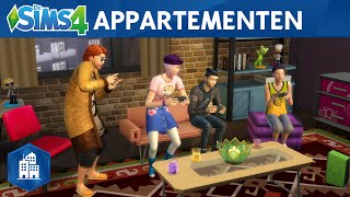 Officiële appartementrailer van De Sims Stedelijk Leven [upl. by Noni]