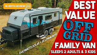 Best Value Unlock Affordable OffGrid Adventures with the Snowy River SRT22F Family Caravan [upl. by Kasey970]