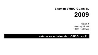 Uitleg Examen Nask1 Natuurkunde GL en TL 2009 tijdvak 1 [upl. by Cousin332]