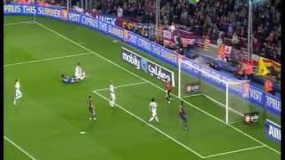 Barcelona  Deportivo 30 14042010 full highlights [upl. by Emelin682]