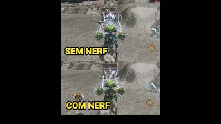 Antes e Depois do NERF das Armas de Choque War Robots [upl. by Piwowar]