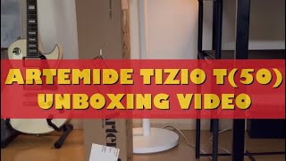 ep4 Unboxing Artemide Tizio TTizio 50 아르떼미데 티지오 50 언박싱 vlog [upl. by Haelhsa]