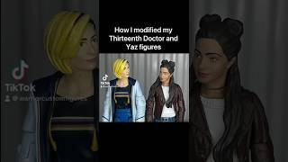 Thirteenth Doctor and Yaz Custom Figures doctorwho customactionfigures jodiewhittaker thasmin [upl. by Sikata]