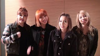 2NE1 Greetings For MYX Version 2 [upl. by Ryhpez]