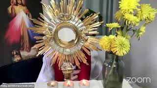 Fr Joseph Wilson MSC Adoration of The Blessed Sacrament Divine Mercy Hour Friday 9th August 2024 [upl. by Johm920]