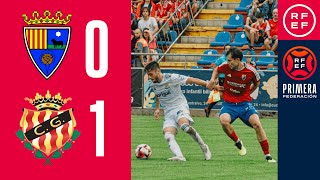 Resumen PrimeraFederación  CD Teruel 01 Gimnàstic de Tarragona  Jornada 4 Grupo 1 [upl. by Nagaem]