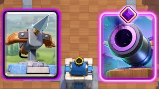 Evo Cannon In Xbow BREAKS Clash Royale [upl. by Akeit138]