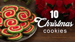 10 Christmas Cookies  The Best Winter Holiday Cookie Recipes [upl. by Body730]