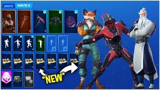 All New Fortnite Leaked Skins amp Emotes OppressorShifuInfectiousBackbeatampmore [upl. by Alian695]