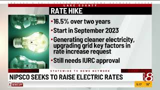 NIPSCO sees to raise electric rates [upl. by Aseram788]