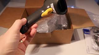 Zebracom Symbol LS2208 Barcode Scanner Unboxing [upl. by Aleda115]