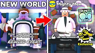 The NEW Rewind World Update Gives MAX STRENGTH Pets in Arm Wrestling Simulator Roblox [upl. by Ermeena]