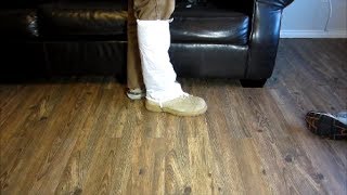 Homemade Snow Gaiters [upl. by Karlow]