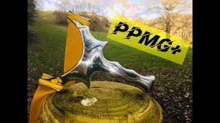 PPMG GAMEKEEPER CATAPULT  SLINGSHOT  FULL REVIEW [upl. by Yenrab]