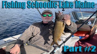 Fishing Schoodic Lake Maine part 2 [upl. by Ellehcrad]