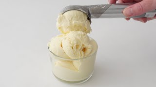 3 Ingredient Eggless Vanilla Ice Cream made in a Blender [upl. by Richer338]