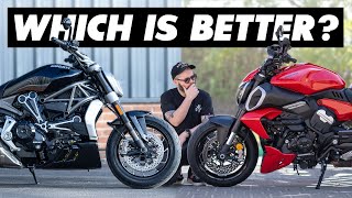 Ducati Diavel 1260 vs V4 Which Is Better [upl. by Zachar]