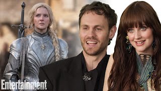 The Lord of the Rings The Rings of Power Cast Recap Season 1  Entertainment Weekly [upl. by Alveta]